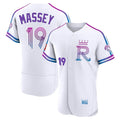 Punc KC.Royals #19 Michael Massey Player White 2026 City Connect Limited Elite Home Stitched Jerseys