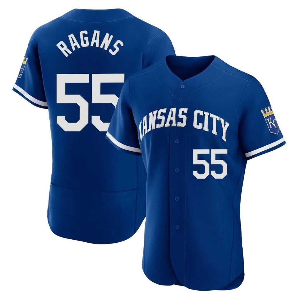 Punc KC.Royals #55 Cole Ragans Player Royal City Connect Limited Elite Home Game Stitched Jerseys
