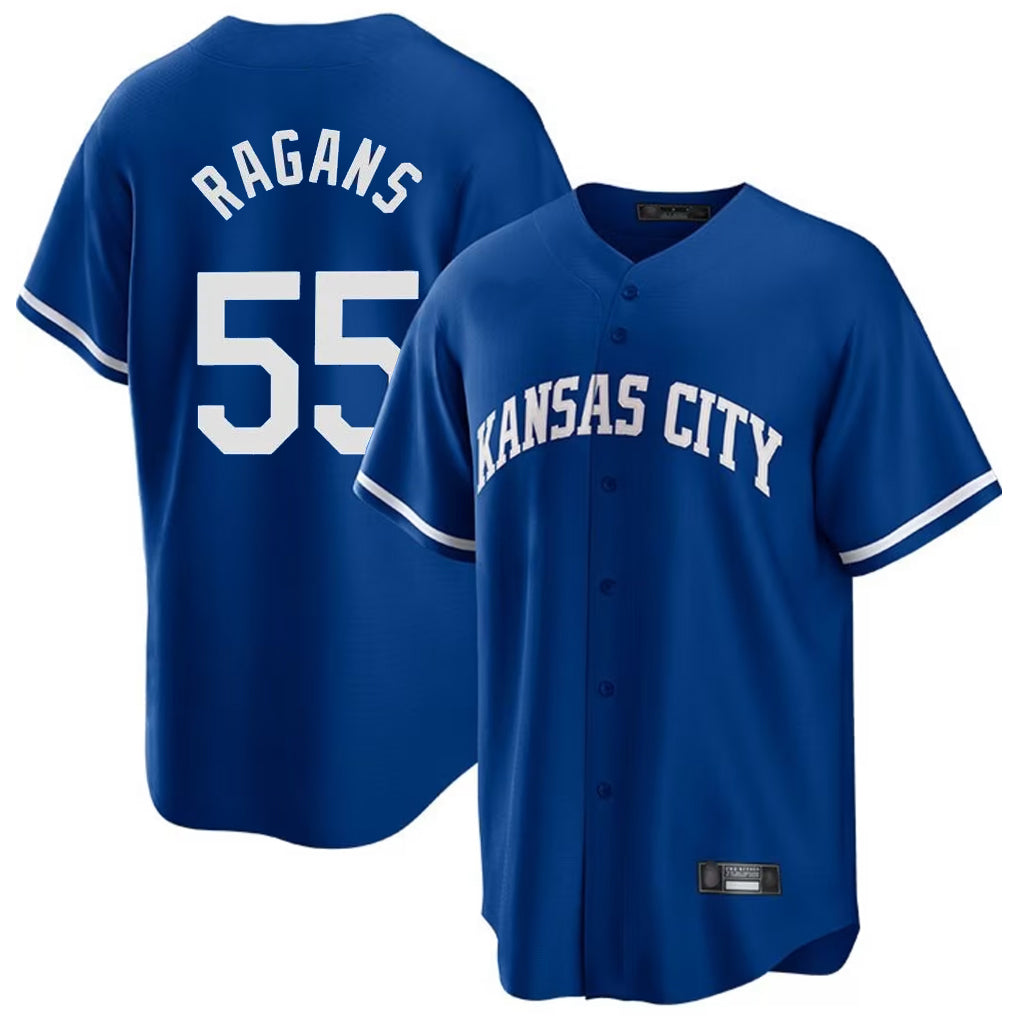 Punc KC.Royals #55 Cole Ragans Player Royal Game Home Stitched Jerseys