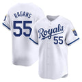 Punc KC.Royals #55 Cole Ragans Player White Alt Limited Home Stitched Jerseys