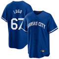 Punc KC.Royals #67 Seth Lugo Player Royal Game Home Stitched Jerseys