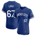 Punc KC.Royals #67 Seth Lugo Player Royal Limited Elite Home Game Stitched Jerseys