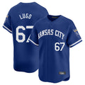 Punc KC.Royals #67 Seth Lugo Player Royal Limited Home Stitched Jerseys