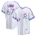 Punc KC.Royals #67 Seth Lugo Player White 2026 City Connect Limited Home Stitched Jerseys