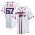 Punc KC.Royals #67 Seth Lugo Player White 2026 World Classic Home Stitched Jerseys