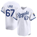 Punc KC.Royals #67 Seth Lugo Player White Alt Limited Home Stitched Jerseys