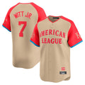 Punc KC.Royals #7 Bobby Witt Jr. Player Cream American League All-Star Game Limited Home Stitched Jerseys