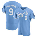 Punc KC.Royals #9 Vinnie Pasquantino Player Light Blue Alt Limited Elite Home Stitched Jerseys
