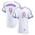 Punc KC.Royals #9 Vinnie Pasquantino Player White 2026 City Connect Limited Elite Home Stitched Jerseys