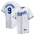 Punc KC.Royals #9 Vinnie Pasquantino Player White Home Game Stitched Jerseys