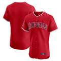 Punc LA.Angels Red Home Limited Elite Blank Player Stitched Jerseys