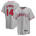 Punc LA.Angels #14 Logan O'Hoppe Player Gray Home Game Stitched Jerseys