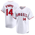 Punc LA.Angels #14 Logan O'Hoppe Player White Limited Home Stitched Jerseys