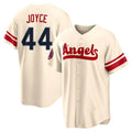 Punc LA.Angels #44 Ben Joyce Player Cream City Connect Home Stitched Jerseys