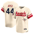 Punc LA.Angels #44 Ben Joyce Player Cream City Connect Limited Home Stitched Jerseys