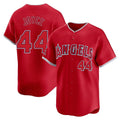 Punc LA.Angels #44 Ben Joyce Player Red Home Limited Stitched Jerseys