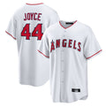 Punc LA.Angels #44 Ben Joyce Player White Home Game Stitched Jerseys