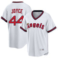 Punc LA.Angels #44 Ben Joyce Player White T-shirt Home Game Stitched Jerseys