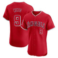 Punc LA.Angels #9 Zach Neto Player Red Home Limited Elite Stitched Jerseys
