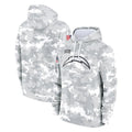 Punc LA.Chargers Arctic Camo Salute to Service Hoodies Limited Game Blank Player Stitched Jerseys