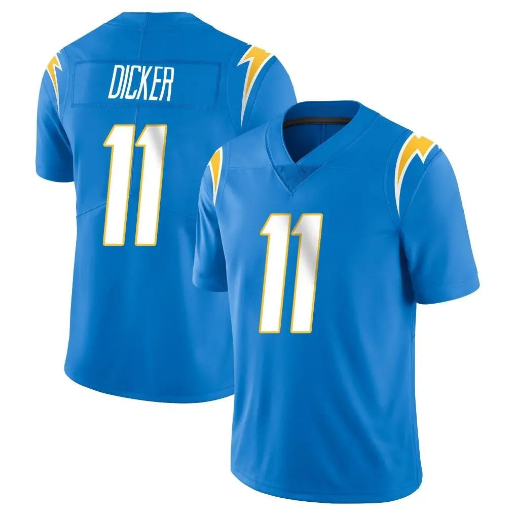 Punc LA.Chargers #11 Cameron Dicker Player Blue Limited Vapor Untouchable Home Game Stitched Jerseys