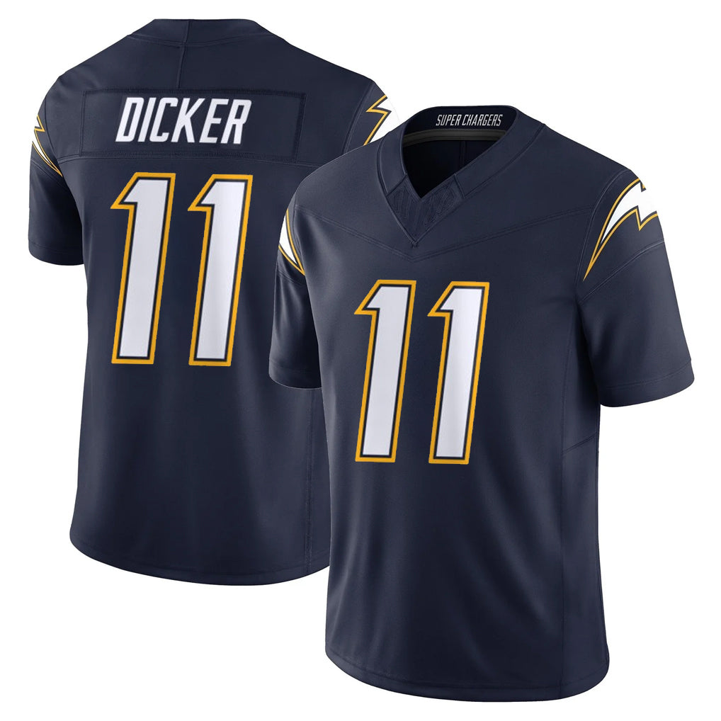 Punc LA.Chargers #11 Cameron Dicker Player Navy Vapor F.U.S.E. Limited Home Game Stitched Jerseys