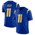 Punc LA.Chargers #11 Cameron Dicker Player Royal Limited Vapor Home Game Stitched Jerseys