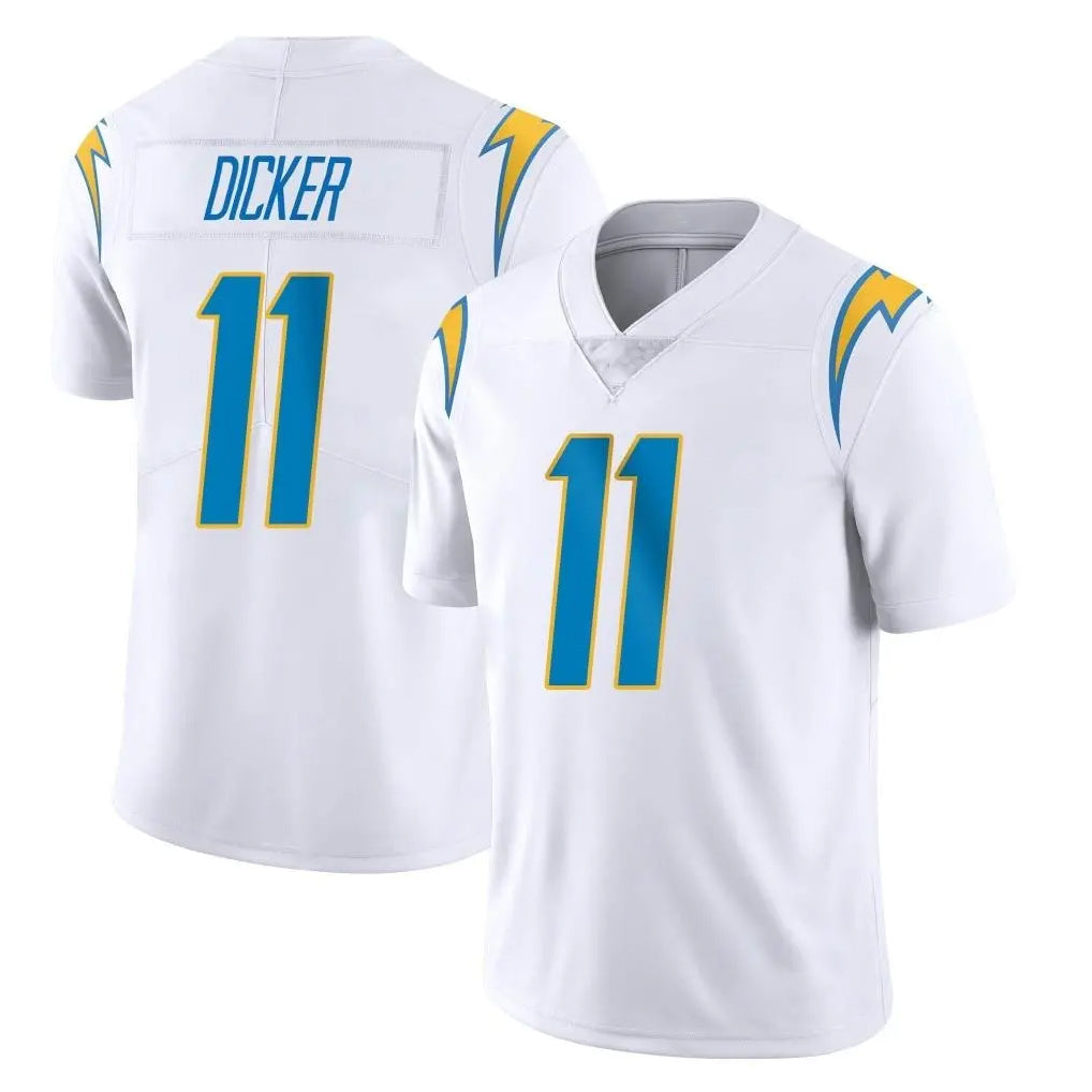 Punc LA.Chargers #11 Cameron Dicker Player White Limited Vapor Untouchable Home Game Stitched Jerseys