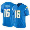 Punc LA.Chargers #16 J.K. Scott Player Blue Limited Vapor F.U.S.E. Home Game Stitched Jerseys