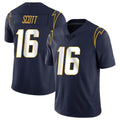 Punc LA.Chargers #16 J.K. Scott Player Navy Limited Vapor Untouchable Home Game Stitched Jerseys