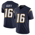 Punc LA.Chargers #16 J.K. Scott Player Navy Vapor F.U.S.E. Limited Home Game Stitched Jerseys