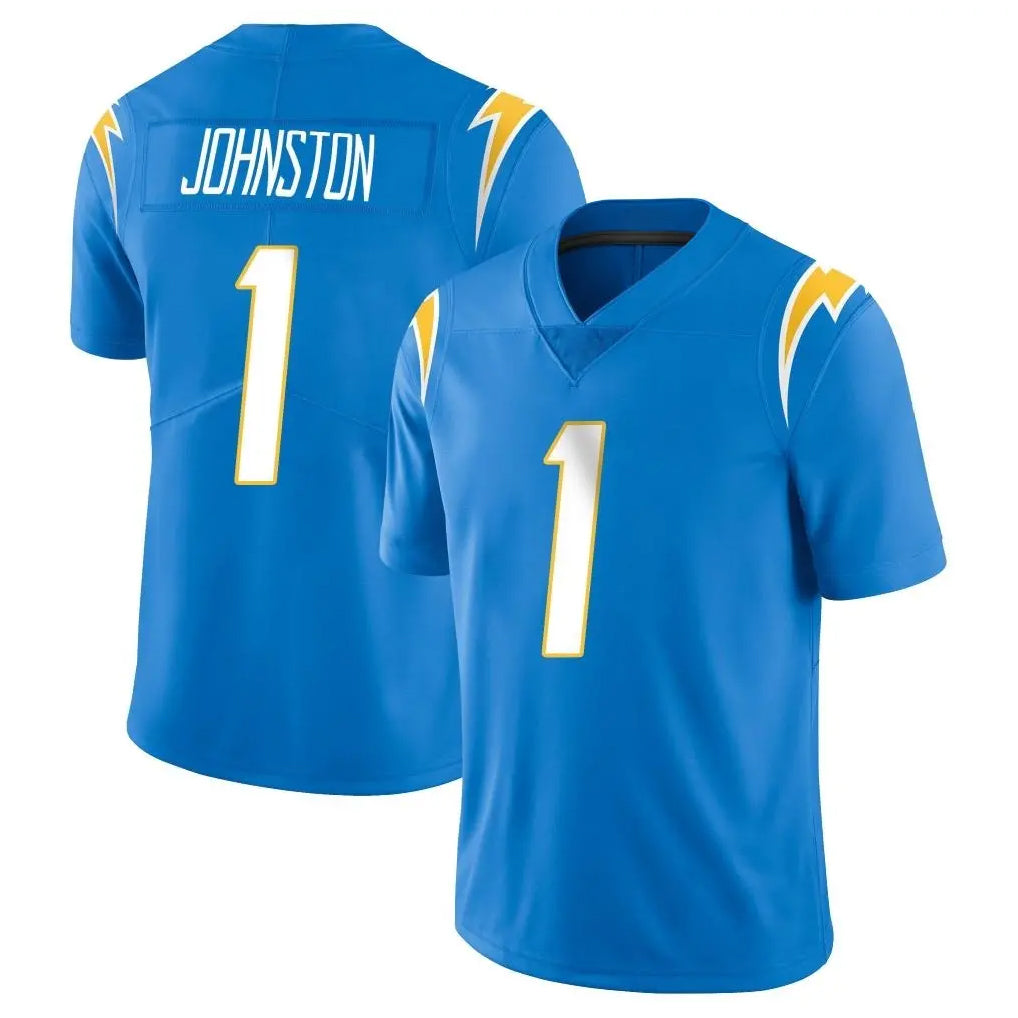 Punc LA.Chargers #1 Quentin Johnston Player Blue Limited Vapor Untouchable Home Game Stitched Jerseys