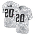 Punc LA.Chargers #20 Cam Hart Player Arctic Camo Salute To Service Limited Game Stitched Jerseys