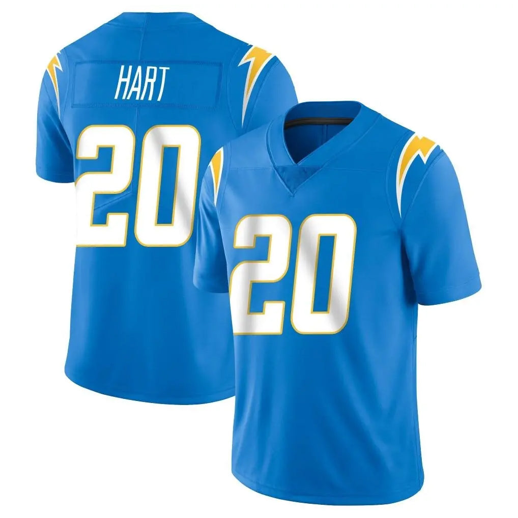 Punc LA.Chargers #20 Cam Hart Player Blue Limited Vapor Untouchable Home Game Stitched Jerseys