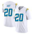 Punc LA.Chargers #20 Cam Hart Player White Limited Vapor Untouchable Home Game Stitched Jerseys