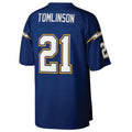 Punc LA.Chargers #21 LaDainian Tomlinson Mitchell & Ness Navy Retired Player Legacy Replica Jersey Stitched Jerseys