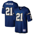 Punc LA.Chargers #21 LaDainian Tomlinson Mitchell & Ness Navy Retired Player Legacy Replica Jersey Stitched Jersey
