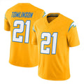 Punc LA.Chargers #21 LaDainian Tomlinson Player Gold F.U.S.E. Vapor Limited Stitched Jerseys