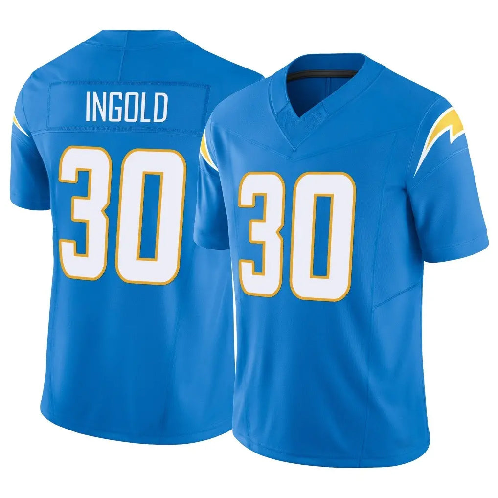 Punc LA.Chargers #30 Alec Ingold Player Blue Limited Vapor F.U.S.E. Home Game Stitched Jerseys