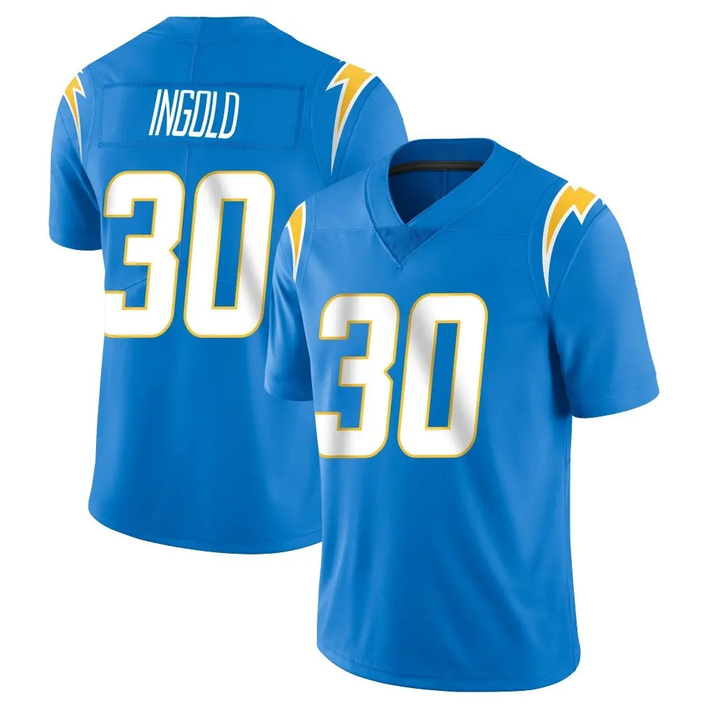 Punc LA.Chargers #30 Alec Ingold Player Blue Limited Vapor Untouchable Home Game Stitched Jerseys