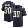 Punc LA.Chargers #30 Alec Ingold Player Navy Alternate Home Game Stitched Jerseys