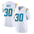 Punc LA.Chargers #30 Alec Ingold Player White Limited Vapor Untouchable Home Game Stitched Jerseys