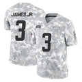 Punc LA.Chargers #3 Derwin James Jr. Player Arctic Camo Salute To Service Limited Game Stitched Jerseys