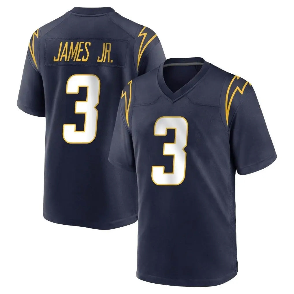 Punc LA.Chargers #3 Derwin James Jr. Player Navy Home Game Stitched Jerseys