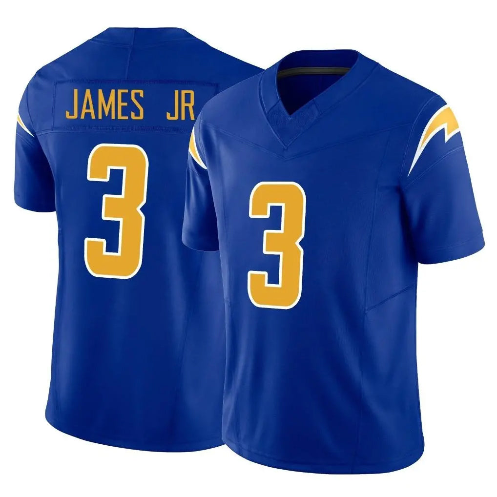 Punc LA.Chargers #3 Derwin James Jr. Player Royal Limited Vapor F.U.S.E. Home Game Stitched Jerseys
