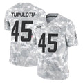 Punc LA.Chargers #45 Tuli Tuipulotu Player Arctic Camo Salute To Service Limited Game Stitched Jerseys