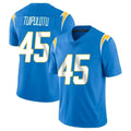 Punc LA.Chargers #45 Tuli Tuipulotu Player Blue Limited Vapor Untouchable Home Game Stitched Jerseys