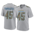 Punc LA.Chargers #45 Tuli Tuipulotu Player Gray Atmosphere Fashion Home Game Stitched Jerseys