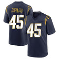 Punc LA.Chargers #45 Tuli Tuipulotu Player Navy Home Game Stitched Jerseys
