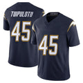 Punc LA.Chargers #45 Tuli Tuipulotu Player Navy Vapor F.U.S.E. Limited Home Game Stitched Jerseys